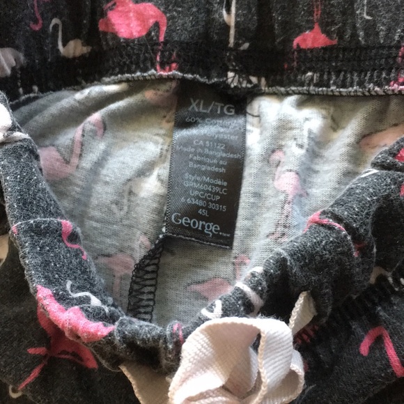 George Flamingo Pajama Short Shorts - XL - Picture 3 of 3